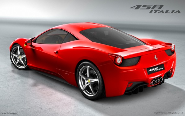 Peep the Ferrari 458 Italia