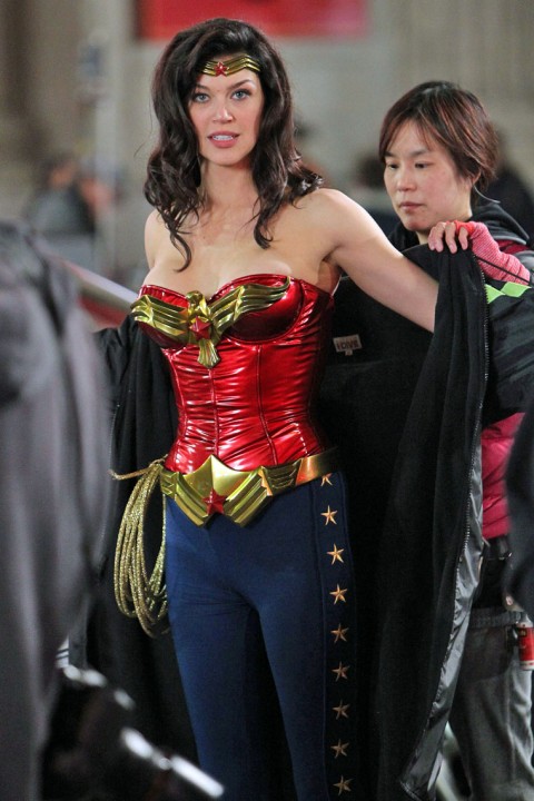 adrianne palicki as wonder woman. Adrianne Palicki was seen