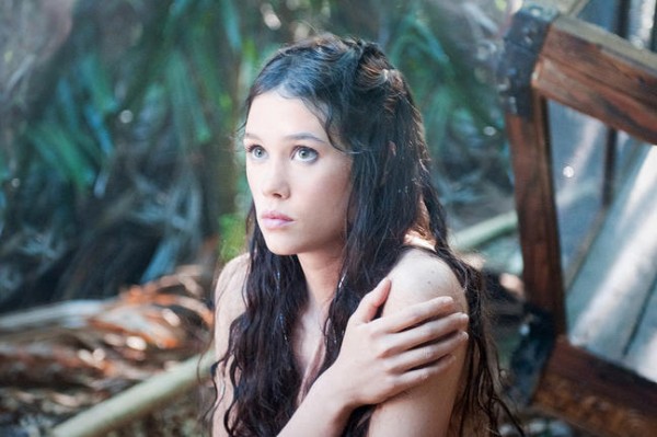 Disney has released a few photos of French starlet Astrid BergesFrisbey as