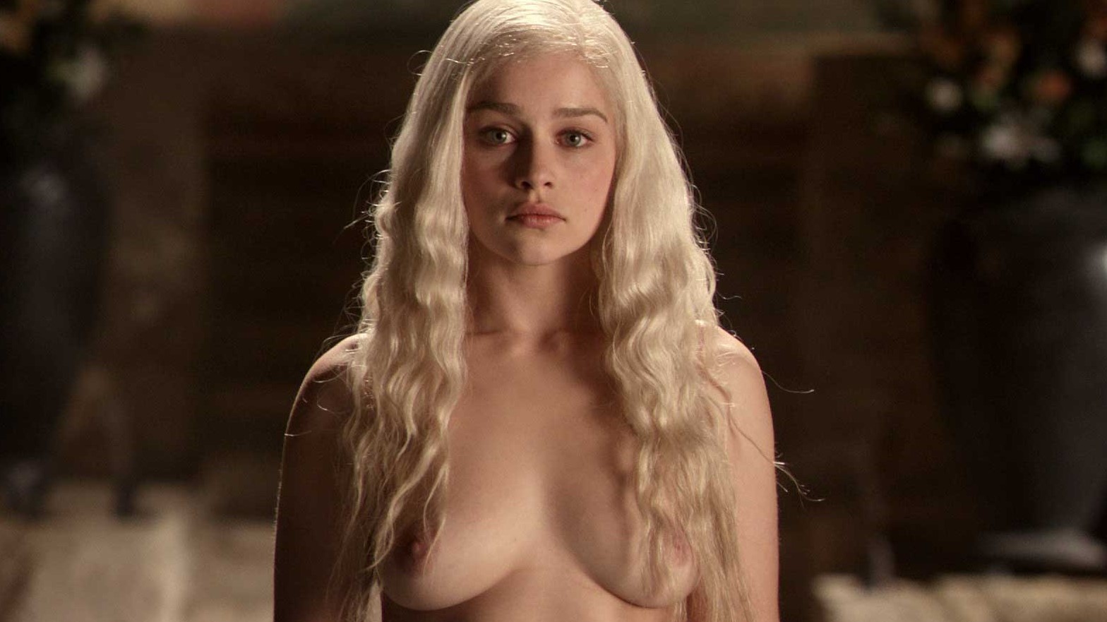 Emilia Clarke Goes Nude, Masturbates in 'Voice From the Stone' .